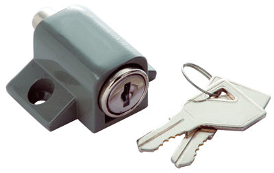 First Watch Security 1425 Keyed Patio/Window Lock, Gray