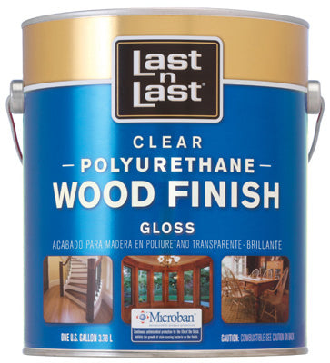 Last N Last 53501 Oil Base Polyurethane Wood Finish, 1 Gallon, Gloss
