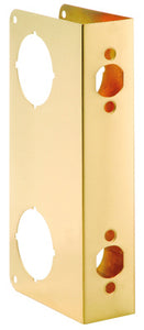 First Watch Security 2258-PB Door Reinforcer, 9", Polished Brass