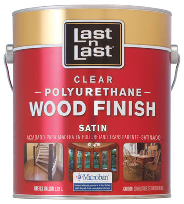 Last-N-Last 53511 Polyurethane Wood Finish, 1 Gallon, Satin