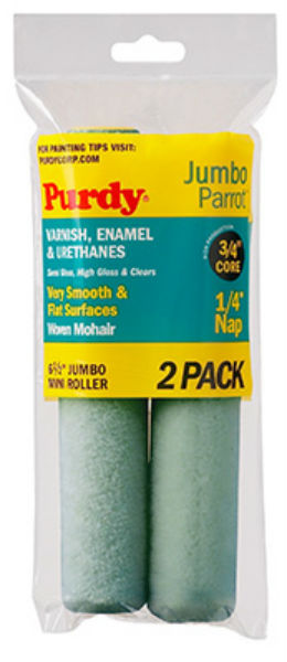 Purdy® 140626040 Parrot™ Jumbo Mini Roller Cover, 6-1/2", 1/4" Nap, 3/4" Core