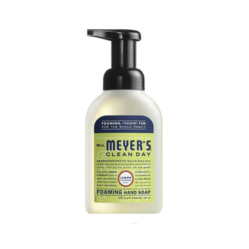 Mrs. Meyers Clean Day 12166 Foaming Hand Soap, 10 Oz, Lemon Scent