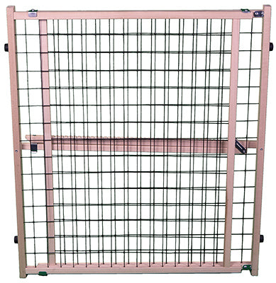 North States 4614A Extra Wide Expandable Wire Mesh Pet Gate, 32" x 29.5"-50"
