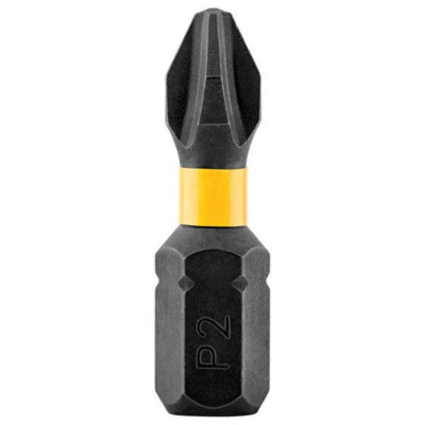 DeWalt® DWA1PH2IR10 Phillips #2 Impact Ready® Bit Tip with FlexTorq™, 1", 10-Pack