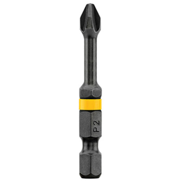 DeWalt® DWA2PH2IR5 Phillips #2 Impact Ready® Bit Tip with FlexTorq™, 2", 5-Pack