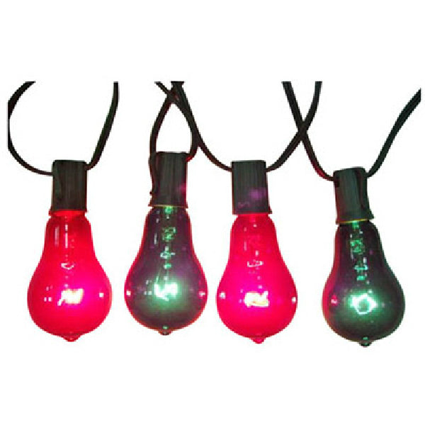 Sylvania V10007 Edison Style Replacement Bulb, 7-Watt, Red/Green, 2-Pack