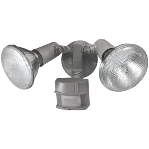 Heath® Zenith HZ-5411-GR Motion-Activated 150-Degree Security Flood Light, Gray