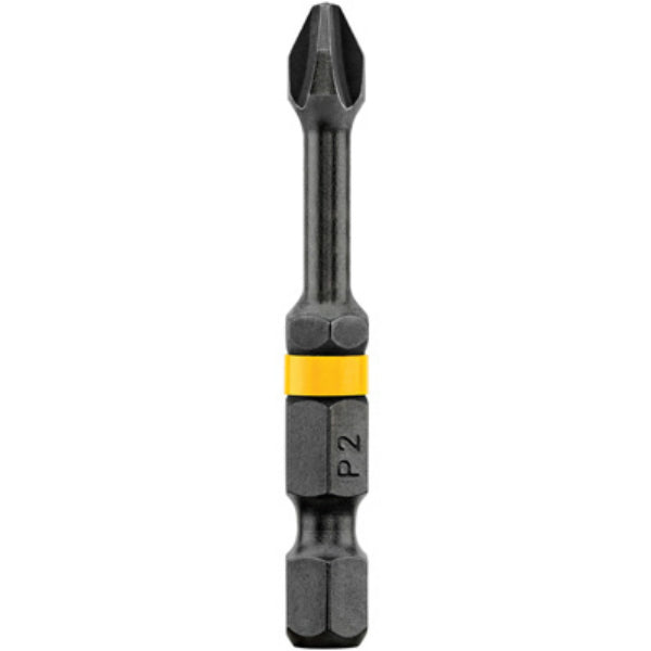 DeWalt® DWA2PH2IR Phillips #2 Impact Ready® Power Bit with FlexTorq™, 2"