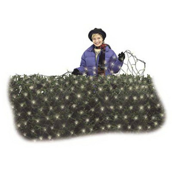 Holiday Wonderland 47892-88 Christmas Micro LED Net 100-Light 4'x6', Warm White
