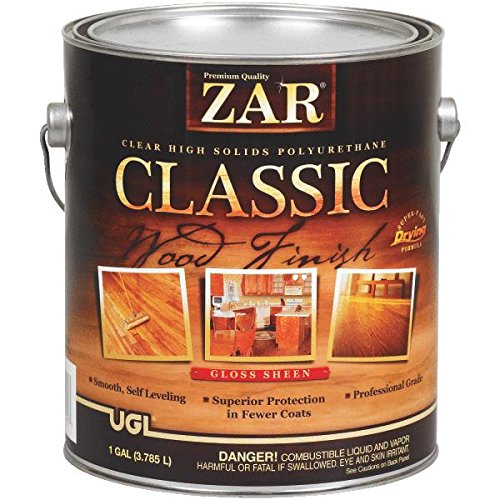 ZAR® 34613 Classic High Solid Polyurethane, Gloss Sheen, 1 Gallon