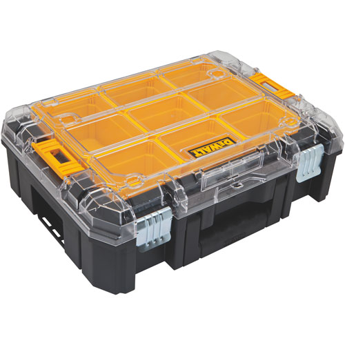 DeWalt® DWST17805 Tstak® V-Organizer Box with Clear Lid, 22 lbs Weight Capacity