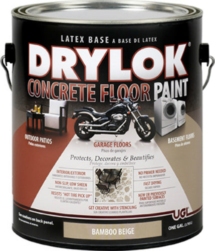 Drylok® 21613 Concrete Floor Paint, Bamboo Beige, 1 Gallon