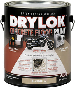 Drylok® 21613 Concrete Floor Paint, Bamboo Beige, 1 Gallon