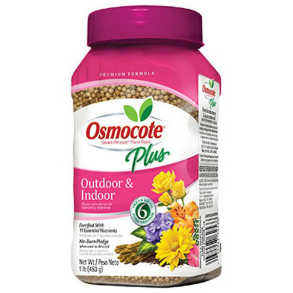 Osmocote Plus 274150 Smart-Release Plant Food, Outdoor & Indoor, 15-9-12, 1 Lb