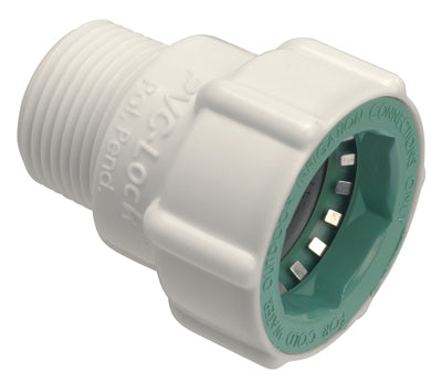 Orbit 34778 3/4" PVC Lock & 3/4" Male Pipe Thread Adapter