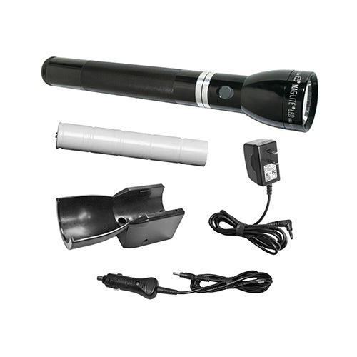 Maglite RL1019 Charger LED Rechargeable Flashlight System, Black