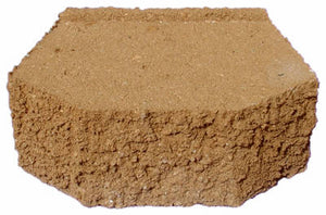 Oldcastle 162005551 Castle Wall Block 12", Tan
