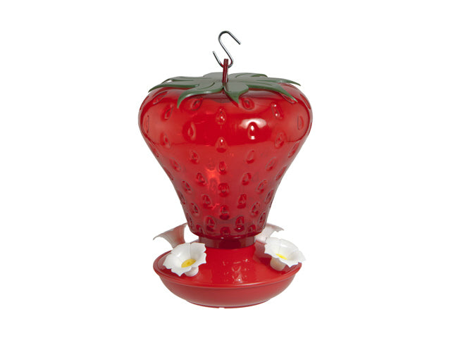 Audubon™ NA5540 Strawberry Shaped Hummingbird Bird Feeder, 40 Oz