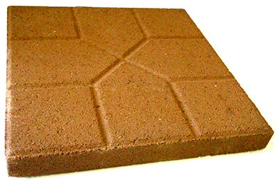 Oldcastle 12050150 Pinnacle Stone Concrete Stepping Stone 16" x 16", Tan