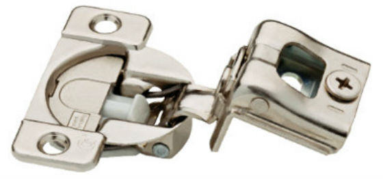 Liberty H1531SL-NP-U Partial Overlay Soft Close Hinge, 1-1/4", 35mm, 2 Pack