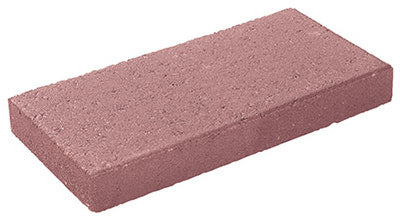 Oldcastle 10105245 Concrete Stepping Stone 2" x 8" x 16", Red