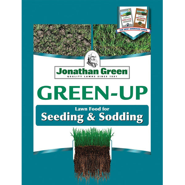 Jonathan Green 11541 Green-Up Seeding & Sodding Lawn Fertilizer, 12-18-8, 15 lbs