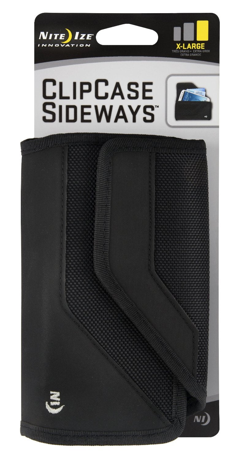 Nite Ize® CCSXL-03-01 Clip Case™ Sideways™ Phone Holster, X-Large, Black
