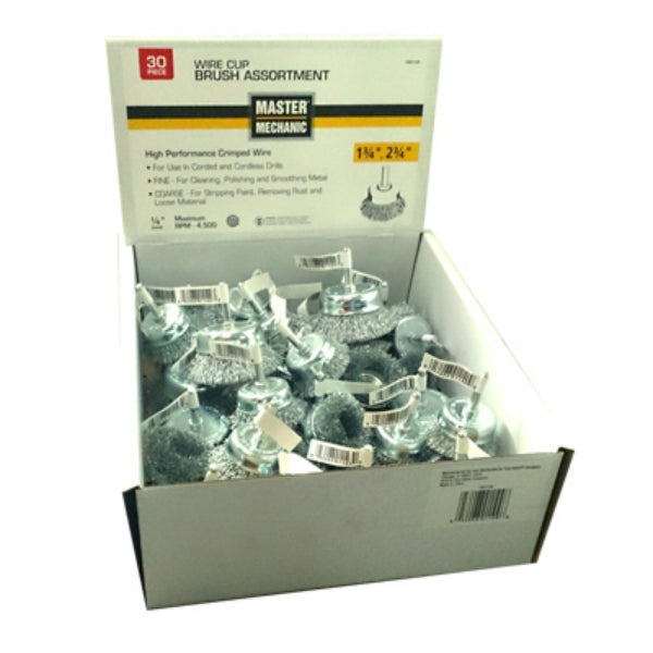 Master Mechanic 180144 Wire Cup Brush Assortment
