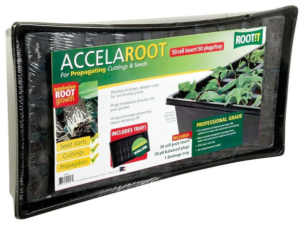 Hydrofarm® JSAR50 Accelaroot 50 Cell Seeding Tray with Insert & Starter Plugs