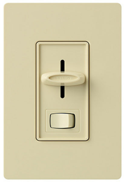 Lutron SCL-153PH-IV Skylark CFL/LED Single Pole/3-Way Preset Dimmer, 150W,Ivory