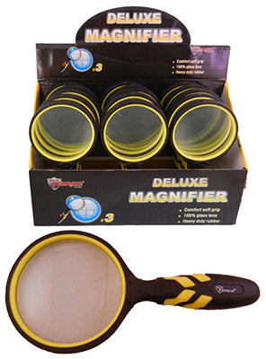 Diamond Visions 11-0843 Deluxe Magnifying Glass with Rubber Handle