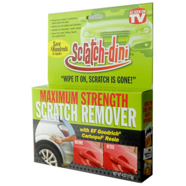 Scratch-dini™ SDR00108 Maximum Strength Scratch Remover, As Seen On TV, 4 Oz