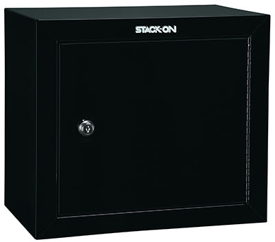Stack-On GCB-500 Pistol & Ammo Steel Security Cabinet, Black