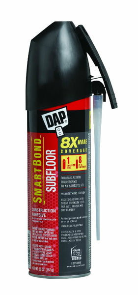 Dap® 00036 SmartBond™ Subfloor Construction Adhesive Foaming Gel, 20 Oz