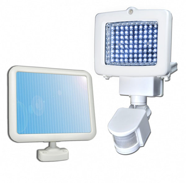 SunForce 82080 Solar Motion Flood Light, 80 LED