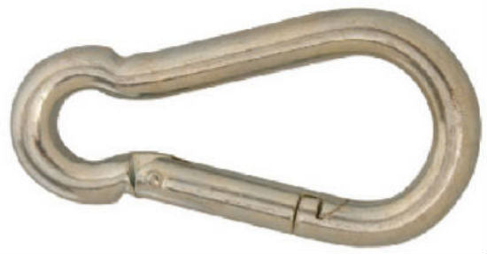 Campbell® T7645036V Spring Snap Link, 7/16", Zinc Plated, #2450