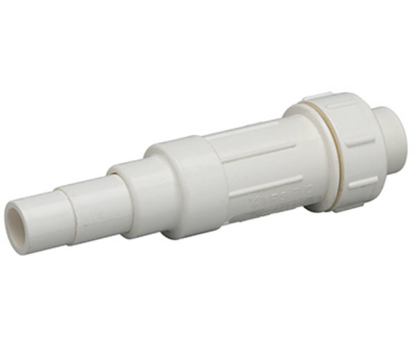 Homewerks® 511-53-34-34B PVC Solvent-Weld Adjustable Repair Coupling, 3/4"