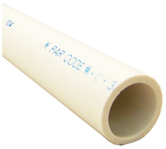 Genova 315107 Schedule 40 Plain End PVC Pipe, 1" x 5', 370 PSI