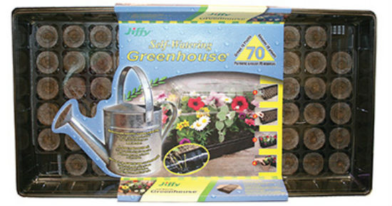 Jiffy® T70H Self Watering Greenhouse, 70 Pellets