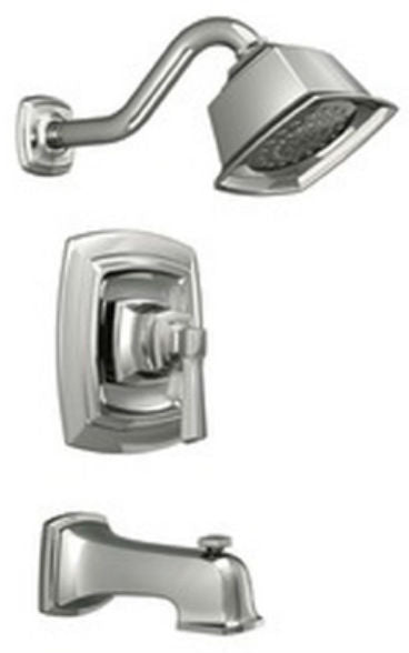 Moen 82830EP Boardwalk Posi-Temp® Single Handle Tub/Shower, Chrome Finish