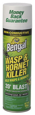 Bengal 97118 Non-Conductive Wasp & Hornet Killer, 14 Oz