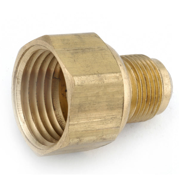 Anderson Metals 54806-0606 Brass Flare Connector, 3/8" x 3/8" FPT