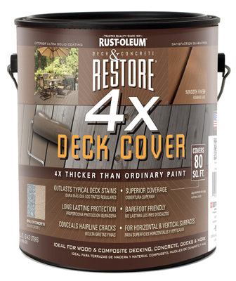Rust-Oleum® 41100 Restore™ 4x Deck and Concrete Cover, 1 Gallon