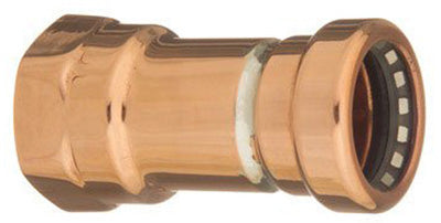 Mueller 650-204HC ProLine® Copper Push Fit Female Adapter, 3/4"