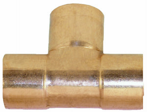 Mueller W640102 Streamline® Wrot Copper Tee, 2"