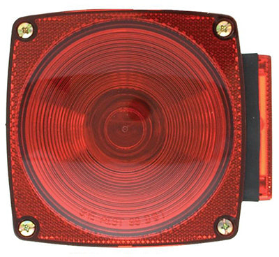 Uriah Products® UL440011 Left Side Square Stop/Tail/Turn Light, 4-1/2", Red