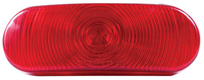 Uriah Products® UL420101 Oval LED Trailer Stop/Tail/Turn Light, 6-1/2", Red