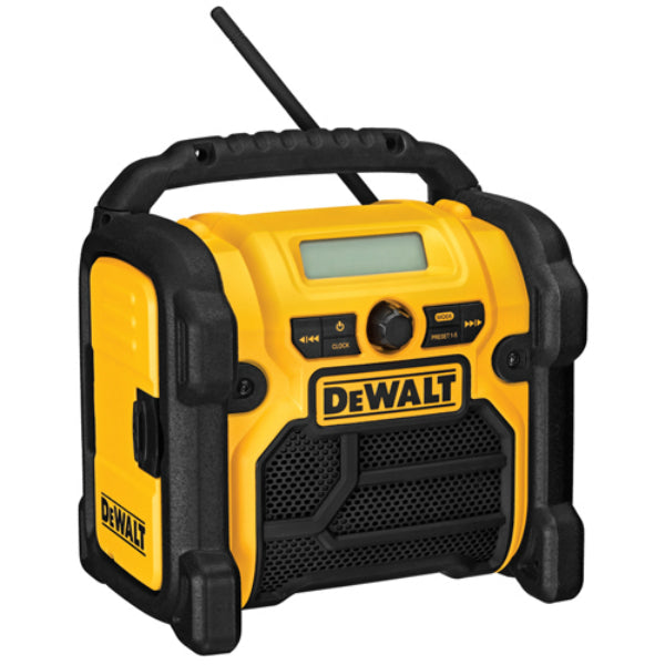 DeWalt DCR018 Compact Worksite AC/DC Radio, 18V/20V/12V Max