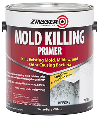Zinsser® 276049 Mold Killing Primer, 1-Gallon, White