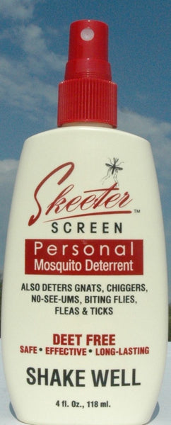 Scent Shop® 90200 Skeeter Screen™ Personal Mosquito Deterrent Spray, 4 Oz
